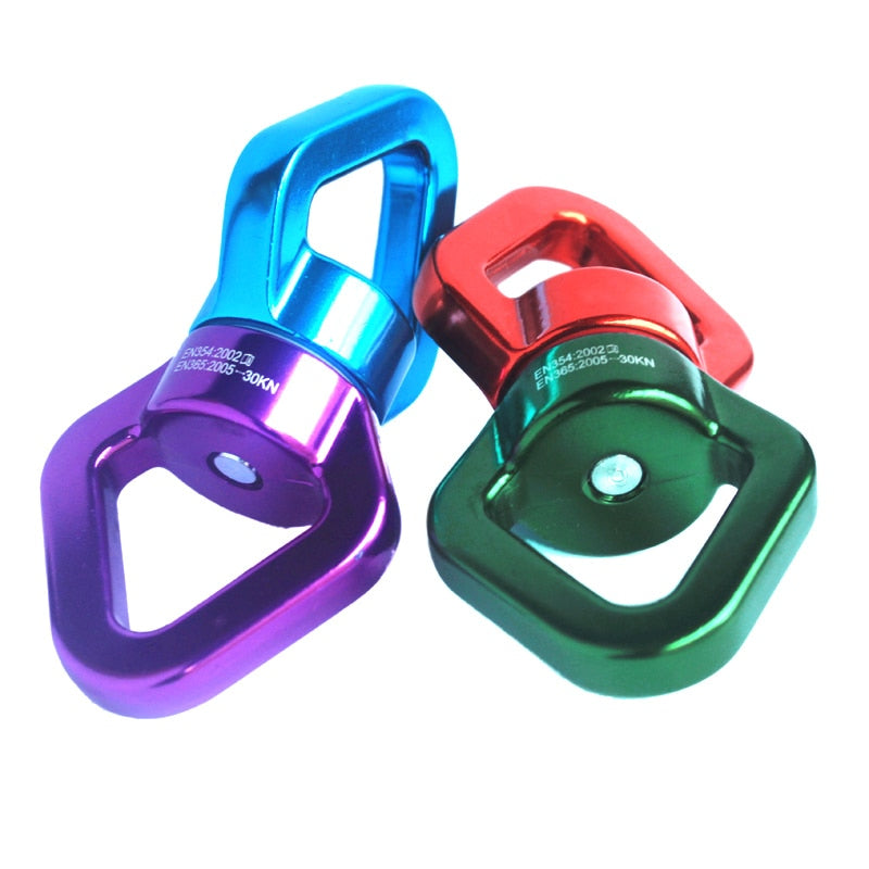 360° Rotator Swing Spinner Rope Swivel Connector Safety Rotational ...
