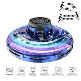 Mini Ufo Drones Cool Flying Rainbow Fidget Spinners For Kids & Adults EDC Gadgets