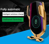 Car Wireless Charger Mount With Smart Senser Air Vent Phone Holder Cradle For iPhone X iPhone 8 plus Samsung S7 S8 S9