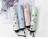 Anti-UV Foldable Umbrella Rain Women Mini Flower Pocket Umbrella For Girls
