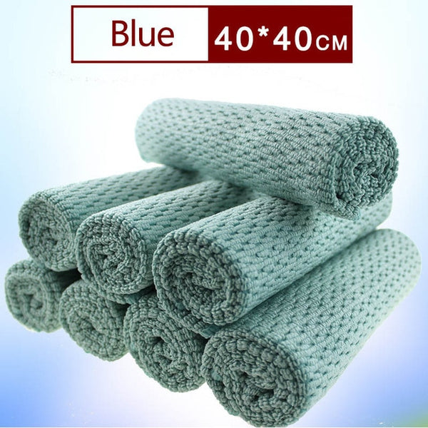 1 PC Microfibre Cleaning Cloth Kitchen Towel Wipes