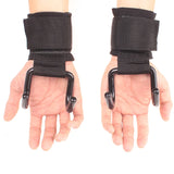 Heavy Duty Weight Lifting Hook Wrist Straps