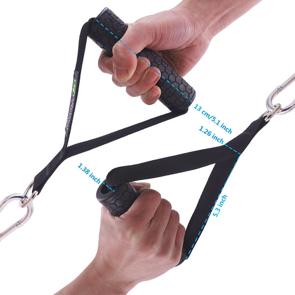 D Ring Pulldown Tricep Bank Rope