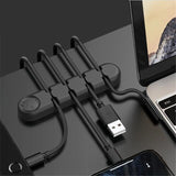 Cable Clips Management Cord Organizer Self Adhesive Cord Holder for Home Office Organizing USB Cable/Power Cord/Wire