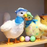 Egg Dropping Hen Stuffed Animals Kids Toy