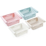 Refrigerator Plastic Storage Rack With Layer Partition