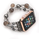 Handmade Women Beaded Replacement Strap For Apple Watch Band 38/40/42mm
