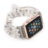 Handmade Women Beaded Replacement Strap For Apple Watch Band 38/40/42mm