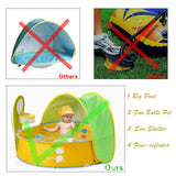 Mini Round Sunshelter Inflatable Kid Mobile Park Baby Swimming Pool