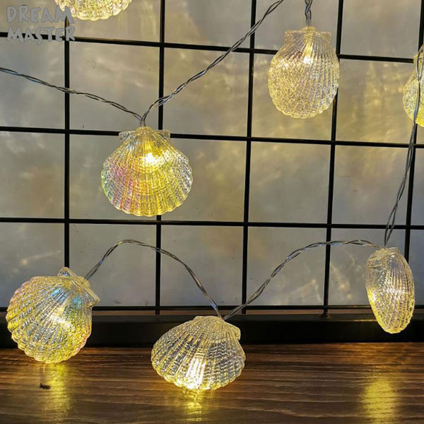 LED Sea Shell String Lights Decoration Lights For Wall Home Christmas