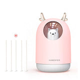 Mini Cute Pet Air Mist Humidifier 7 color lights