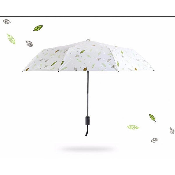gold-leave-pattern-pocket-umbrella