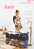 Household Adult Bath Tub Large Bath Tub Bath Barrel Thickened Full Body Hot Tub Banheira