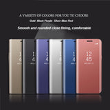 Smart Mirror Flip Case Cover For Huawei P40 P30 P20 Pro Lite Honor 20 Pro 10 9 Lite 10i 9C 9S 9A 9X 8X 8A 8S P