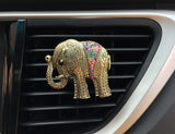 1PCS Elephant Air Outlet Clip Car Perfume Diamond Crystal Car Air Freshener