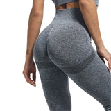 Bubble Butt Push Up Fitness Seamless Women Leggings