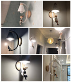 Nordic Bird Wall Lamp Kids Bedroom Decoration Light
