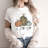 Womens Boo Yah Funny Cute Skull Pumpkin Halloween Fall Ghost T shirt