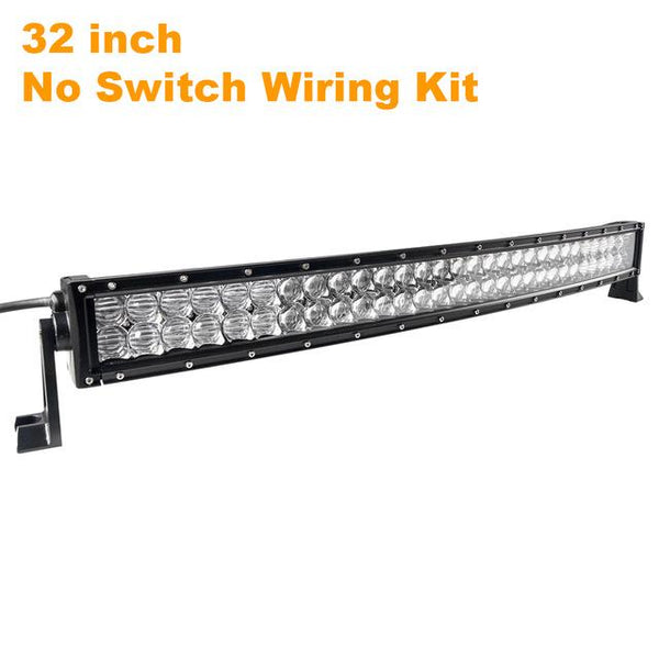 Car Truck SUV ATV 4x4 OffRoad Light Bar LED Work Light Bar 4WD 5D Curved  for Tractor Boat