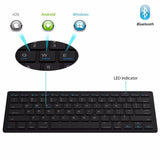 Ultra-slim Wireless Keyboard Bluetooth 3.0 Keyboard Teclado for Apple for iPad Series iOS System
