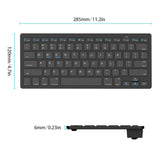 Ultra-slim Wireless Keyboard Bluetooth 3.0 Keyboard Teclado for Apple for iPad Series iOS System