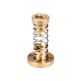 T8 Anti Backlash Spring Loaded Nut Elimination Gap Nut for 8mm Acme Threaded Rod Lead Screws DIY CNC 3D Printer Parts