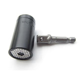 Binoax 2 Pcs/Set Magic Spanner Grip Multi Function Universal Ratchet Socket 7-19mm Power Drill Adapter Car Hand Tools Repair Kit