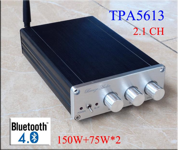 2.1 Channels  Bluetooth 4.0 75W*2+150W*1 Subwoofer Digital Audio Amplifier