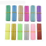 120pcs/lot 7mm Colored Hot Melt Glue Stick Rod For Glue Gun High Viscosity Adhesive Pen