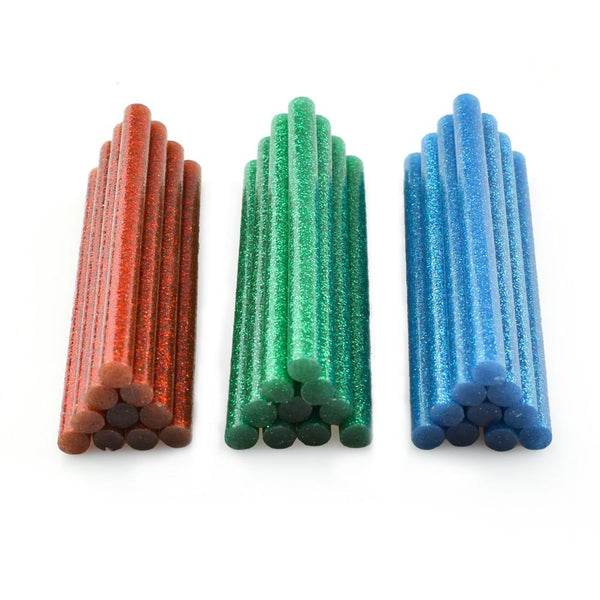 120pcs/lot 7mm Colored Hot Melt Glue Stick Rod For Glue Gun High Viscosity Adhesive Pen