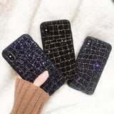 Luxury Bling Glitter Shining Phone Cases For iPhone 7 8 6 6S 7Plus iPhone X