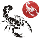 1 Piece 30cm Cute 3D Scorpion Car Stickers car styling vinyl decal sticker for Cars Acessories decoration QC29