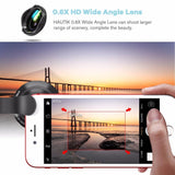 0.6X Super Wide Angle and 12X HD Macro Phone Camera Lens Kit with Cell Phone Case &Clip