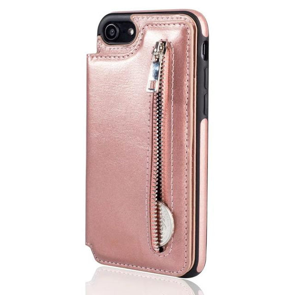Multi Card Holders Case Cover Leather Phone Case For iPhone X 6 6s 7 8 Plus  For iPhone 8