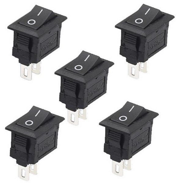 5Pcs/Lot High Quality  2 Pin Snap-in On/Off Position Snap Boat Button Switch 12V/110V/250V P0.05