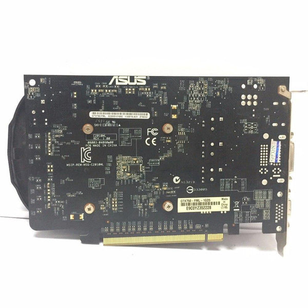 Asus GTX-750-FML-1GB GTX750 GTX 750 1G D5 DDR5 128 Bit PC Desktop Graphics Cards PCI Express 3.0  computer  Graphics Cards