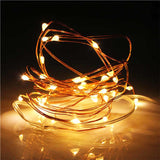 Christmas Wedding Garland LED String Lights Powered By CR2032 Battery 2M 20LED