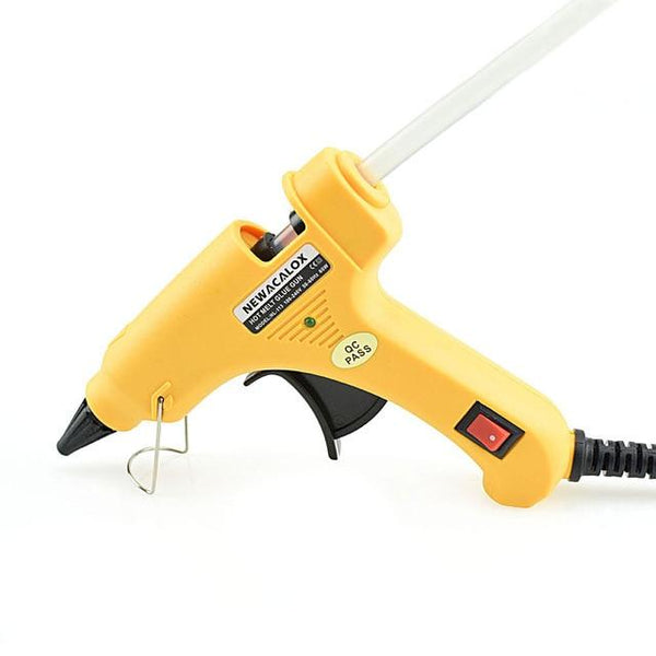 Electric Heat Hot Melt Crafts Repair Sewing Cordless Caulk & Adhesive Gun Tool, Size: 36, Yellow