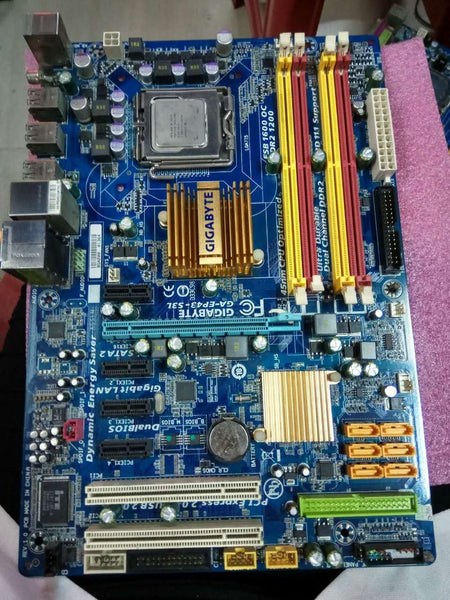 100% Original LGA 775 DDR2 Desktop Computer Mainboard 16GB EP43-DS3L-Used Board