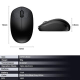 Portable Mini Mute Mice Laptop Silent Mouse 2.4GHz USB Wireless Optical Mouse for Desktop Notebook PC