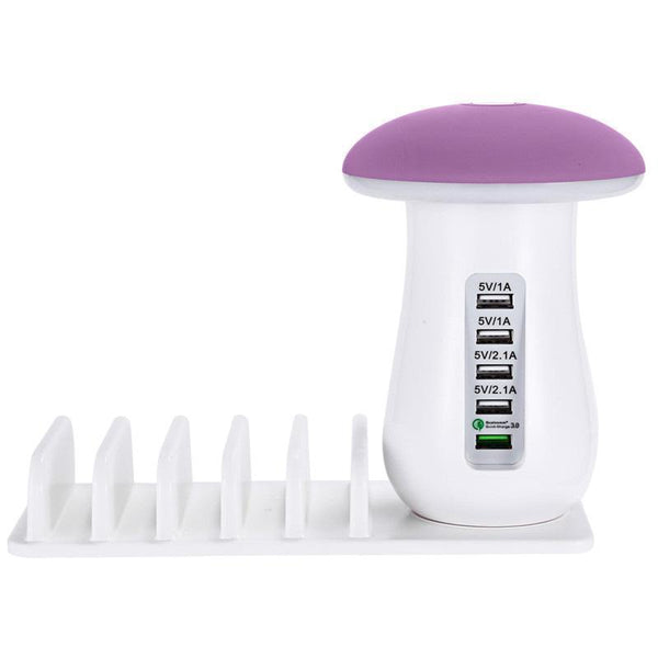 Fast Phone Charger Charging Dock Tablet -purple