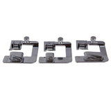 3Pcs Domestic Hemming Cloth Strip Presser Foot Sewing Machine Parts Hemmer Foot Rolled Hem Foot for Singer Brother