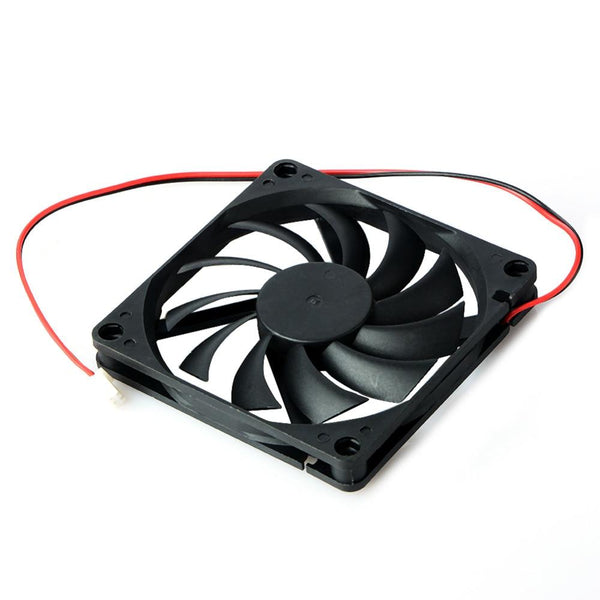 Cooling Fan Connector Computer Case CPU Cooler Radiator CPU Cooling Fans 80mm 2 Pin