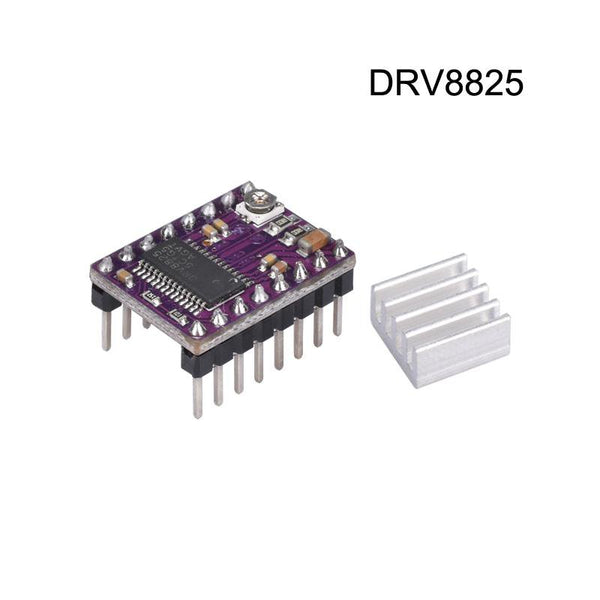 3D Printer parts StepStick DRV8825 Stepper Motor Driver With Heat sink Carrier Reprap 4-layer PCB RAMPS replace A4988 Driver
