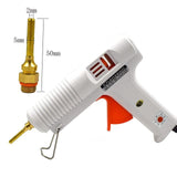150W EU/US Hot Melt Glue Gun Heat Gun Smart Adjustable Temperature Copper Nozzle 1PC 11mm Heat Glue Gun Stick-Chanseon S-5805