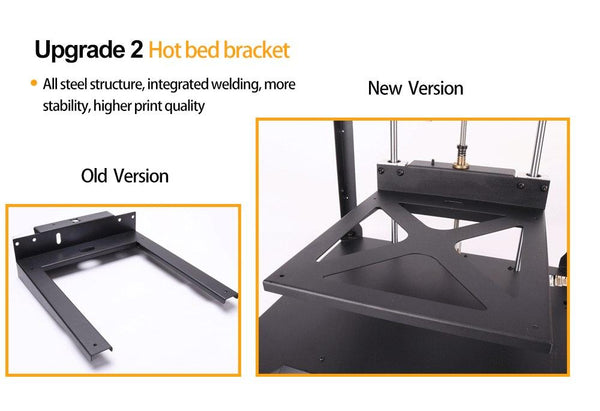 Newest Ghost 3d Printer full metal frame High Precision 3d printer kit imprimante impresora glass platform wifi