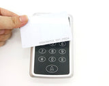 Mini Keypad Proximity ID Access Control System 125Khz 12V DC RFID Door Reader  EM4100/TK4100 Card Access Control Door Opener