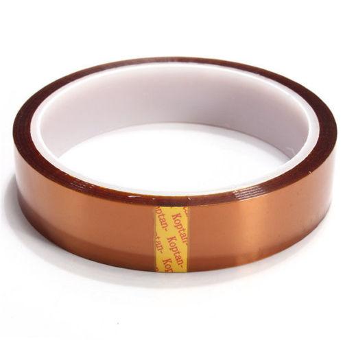 1PCS 8MM X30Meter Heat Resistant Polyimide Tape High Temperature Adhesive Insulation Kapton Tape