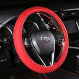 Classic Braiding Eco Leather Steering Wheel Cover